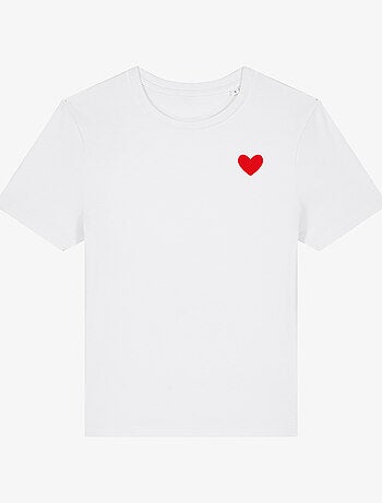 T-shirt Femme - DESSIN PETIT COEUR