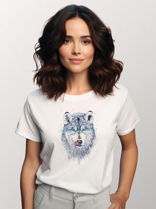 T-shirt Femme - DINNER TIME - Kiabi