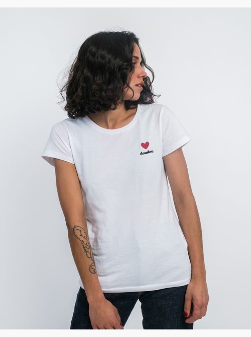 T-shirt Femme - DOUDOU CŒUR - Kiabi