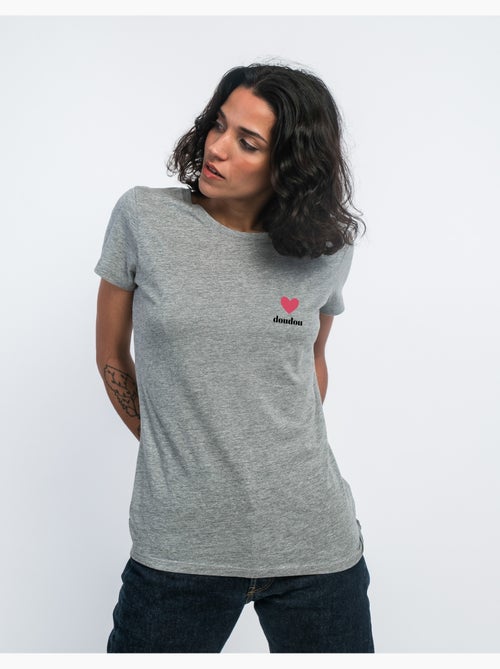 T-shirt Femme - DOUDOU CŒUR - Kiabi