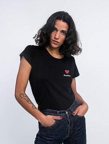 T-shirt Femme - DOUDOU CŒUR