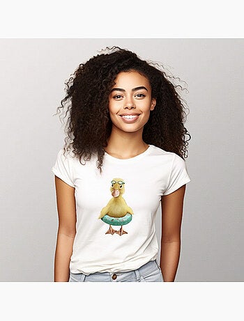 T-shirt femme - duck bouee
