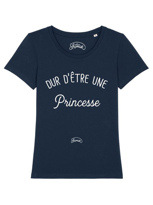 T-shirt Femme - DUR D'ETRE UNE PRINCESSE - Kiabi