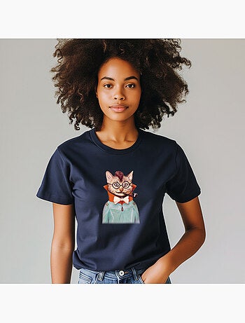 T-shirt Femme - ELECTRIC CAT