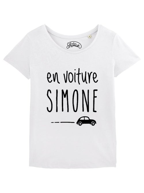 T-shirt Femme - EN VOITURE SIMONE - Kiabi