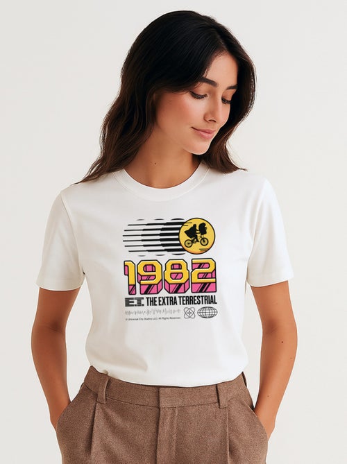 T-shirt Femme - E.T 1982 - Kiabi