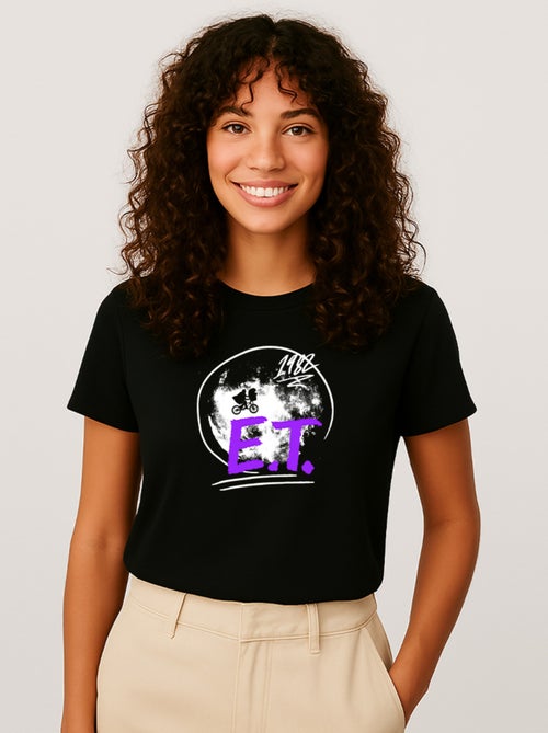 T-shirt Femme - E.T LOGO - Kiabi