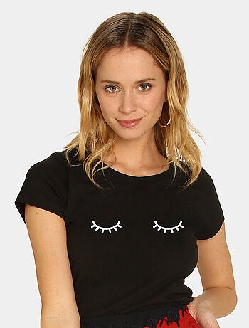 T-shirt Femme - EYES CLOSED