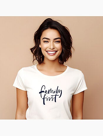T-shirt femme - family first
