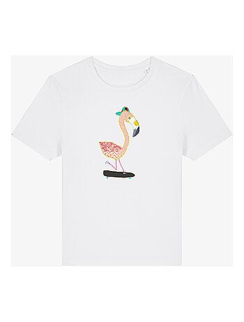 T-shirt Femme - FLAMINGO SKATER