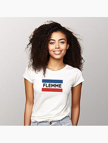 T-shirt femme - flemme
