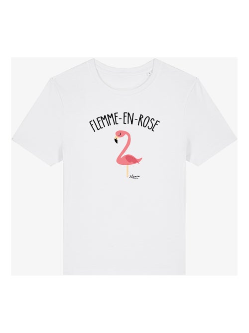 T-shirt Femme - FLEMME EN ROSE - Kiabi