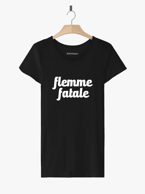 T-shirt Femme - FLEMME FATALE - Kiabi
