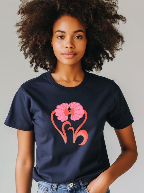 T-shirt Femme - FLOWERS - Kiabi