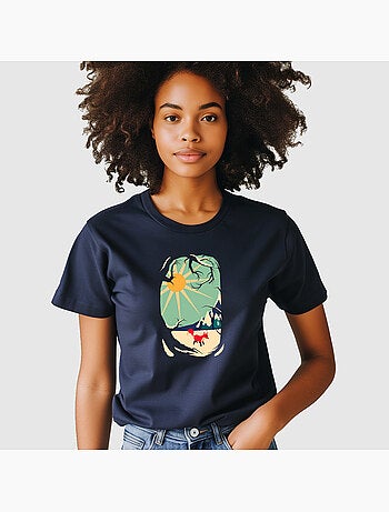 T-shirt Femme - FOX_ROAMING_AROUND_II