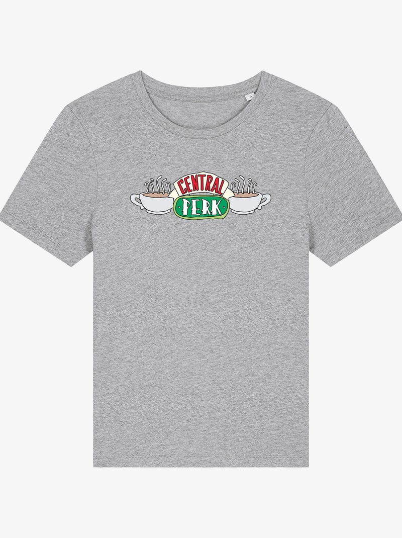 T-shirt Femme - FRIENDS CENTRAL PERK Gris chiné - Kiabi