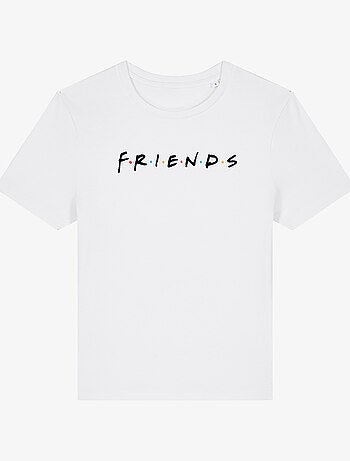 T-shirt femme - friends logo black