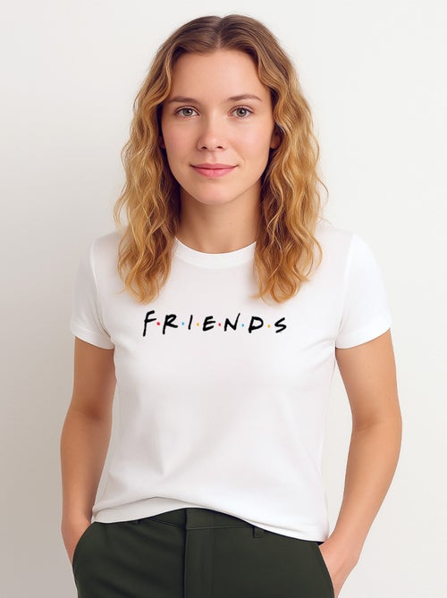 T-shirt Femme - FRIENDS LOGO BLACK - Kiabi
