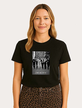 T-shirt Femme - FRIENDS OFFICIAL TV SHOW POSTER GRAPHIC