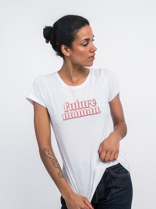 T-shirt Femme - FUTURE MAMAN MPT - Kiabi