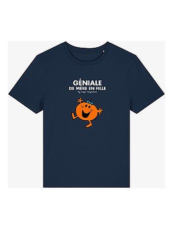 T-shirt Femme - GÉNIALE DE MÈRE EN FILLE