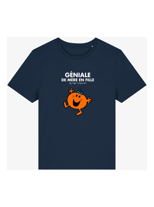 T-shirt Femme - GÉNIALE DE MÈRE EN FILLE - Kiabi