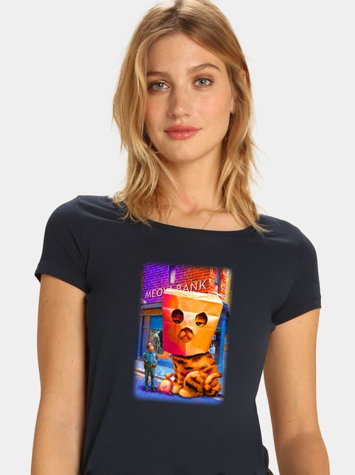 T-shirt Femme - GIANT CAT ROBBERY - Kiabi