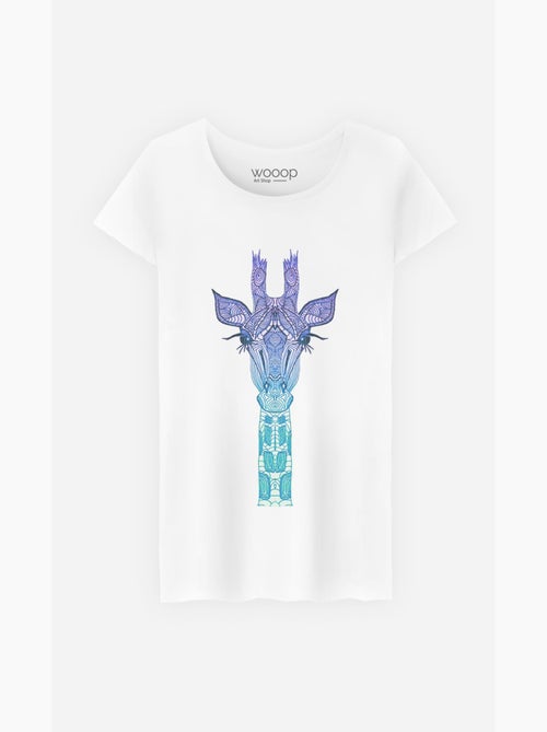 T-shirt Femme - GIRAFFE MINT - Kiabi