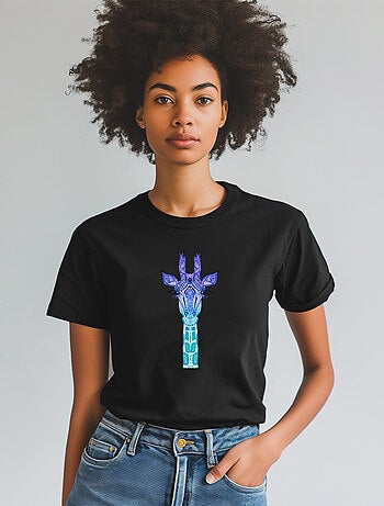 T-shirt Femme - GIRAFFE MINT