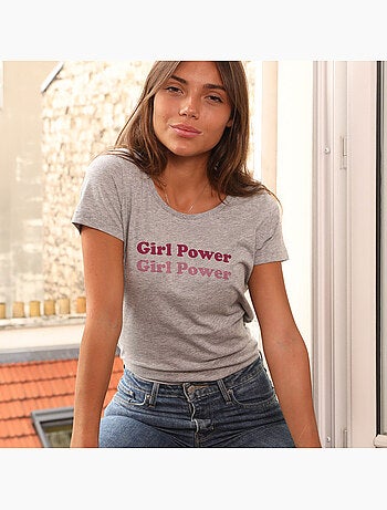 T-shirt Femme - GIRL POWER
