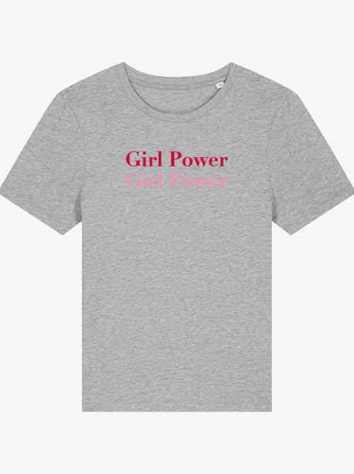 T-shirt Femme - GIRL POWER - Kiabi