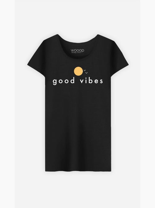 T-shirt Femme - GOOD VIBES - Kiabi