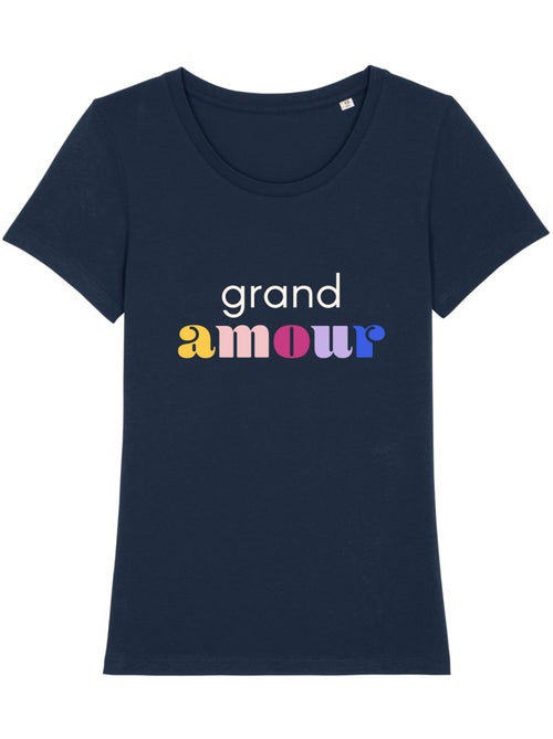 T-shirt Femme - GRAND AMOUR - Kiabi