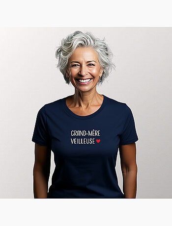 T-shirt Femme - GRAND-MÈRE VEILLEUSE