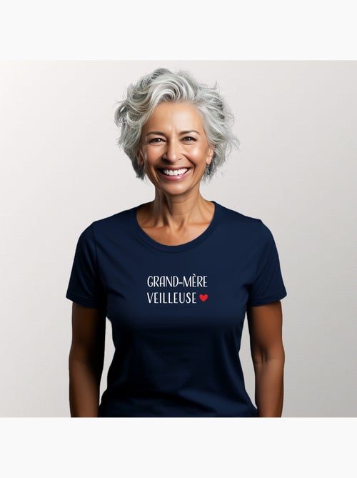 T-shirt Femme - GRAND-MÈRE VEILLEUSE - Kiabi