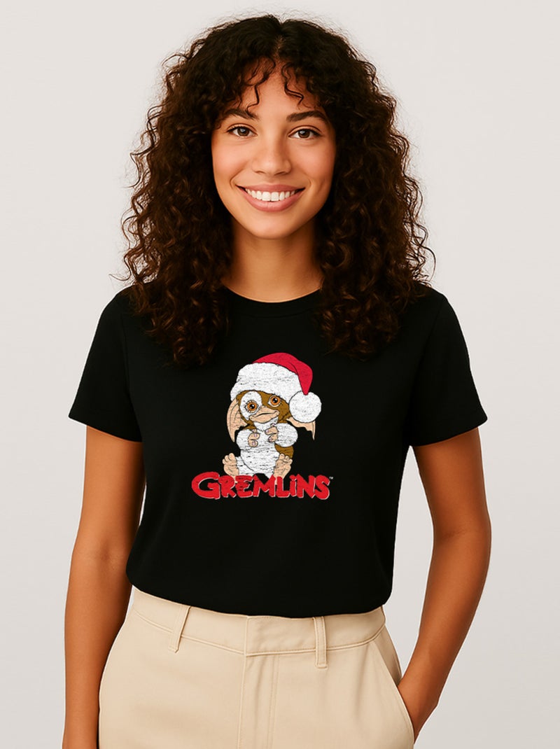 T-shirt Femme - GREMLINS 1 Noir - Kiabi
