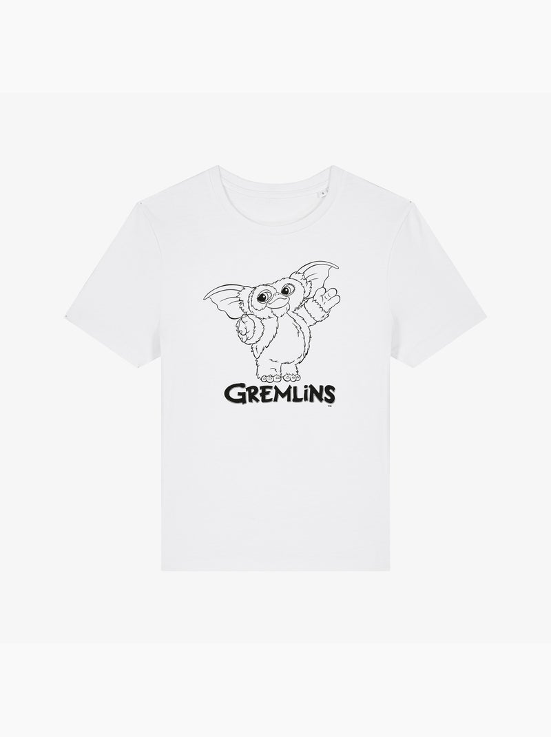 T-shirt Femme - GREMLINS 4 Blanc - Kiabi