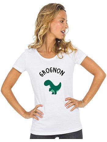 T-shirt femme - grognon