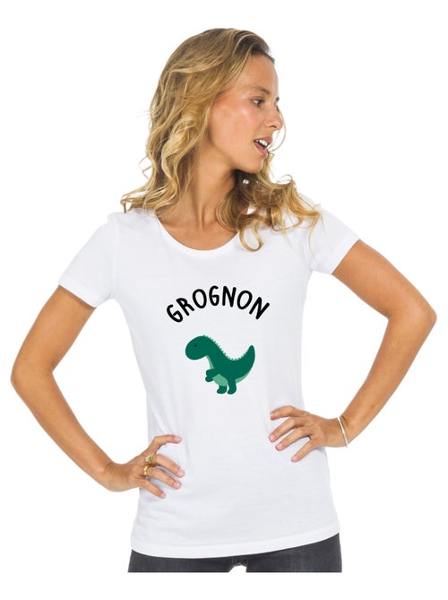 T-shirt Femme - GROGNON - Kiabi