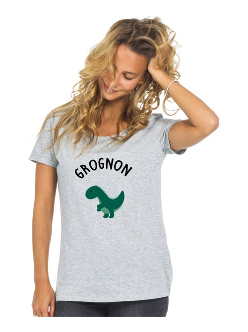 T-shirt Femme - GROGNON - Kiabi