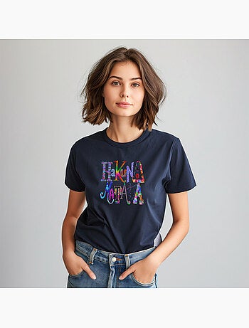T-shirt Femme - HAKUNA MATATA COLOR