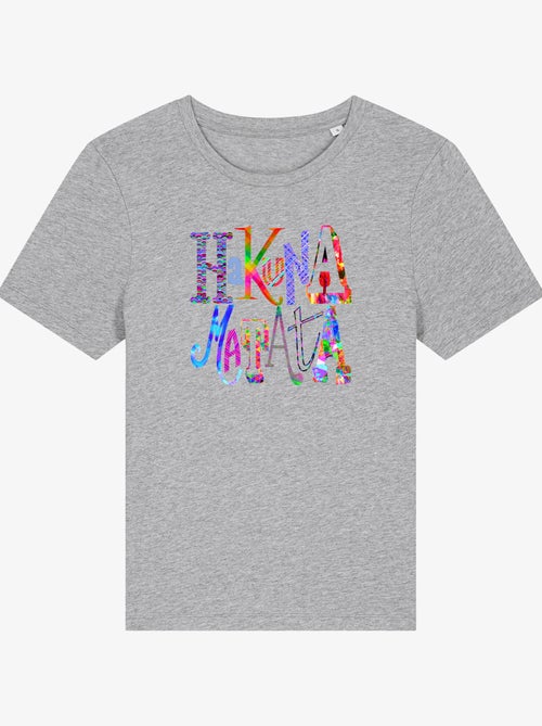 T-shirt Femme - HAKUNA MATATA COLOR - Kiabi