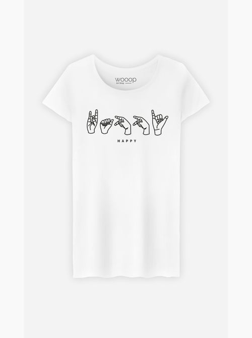 T-shirt Femme - HAPPY - Kiabi