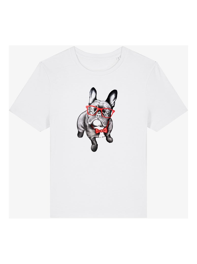 T-shirt Femme - HAPPY DOG Blanc - Kiabi