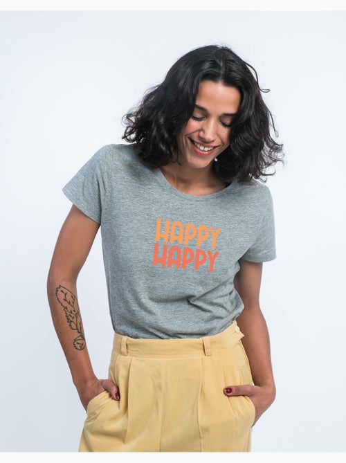 T-shirt Femme - HAPPY MPT - Kiabi