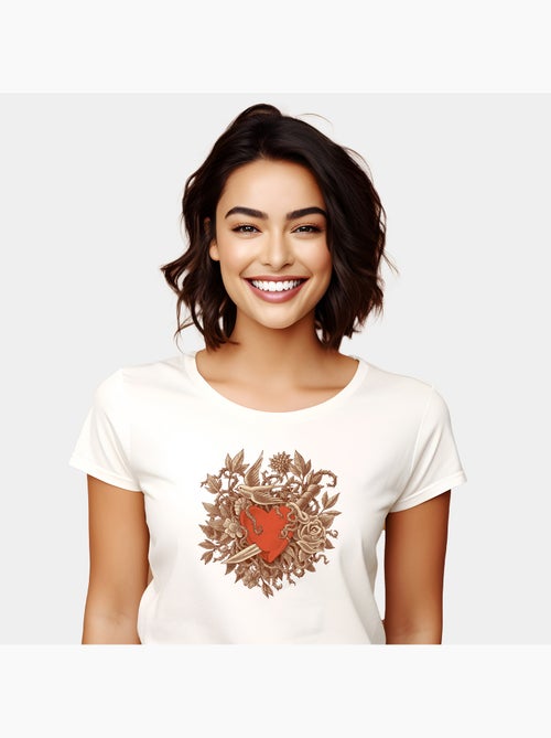 T-shirt Femme - HEART OF THORNS - Kiabi