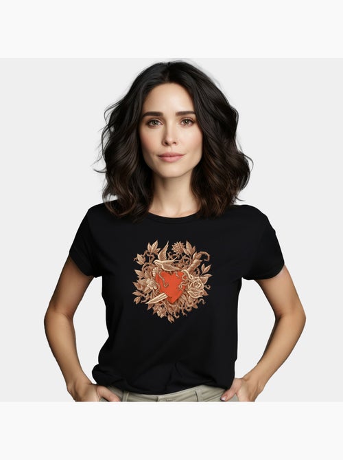 T-shirt Femme - HEART OF THORNS - Kiabi