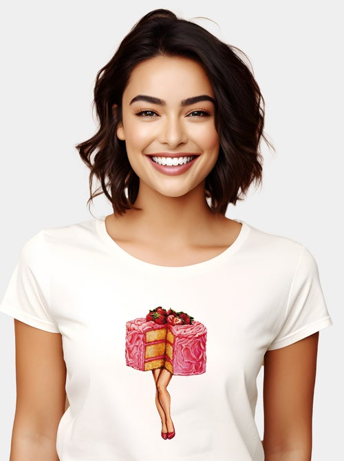T-shirt Femme - HOT CAKES - Kiabi