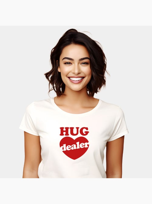T-shirt Femme - HUG DEALER - Kiabi