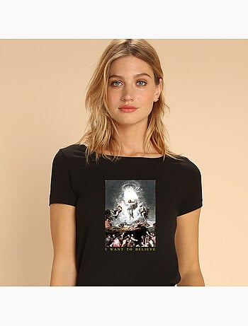 T-shirt Femme - I WANT TO BELIEVE